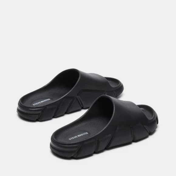 Madden Men's Charged Black Slide Sandal Size 12 - Picture 5 of 16